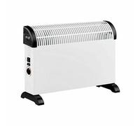 Convector Heater 2000W Compact Electric Heater 3 Heat Settings Thermostat [EEK: A+++]