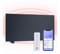 Convector Heater Infrared Radiant Heating Panel Indoor Thermostat 750 W Timer