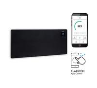 Convector Heater with Thermostat Convection Heating Panel WiFi Timer 2500W Black