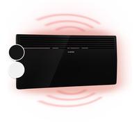 Convector Heater with Thermostat Timer 1000/2000 W 40m² Convection Heater Black