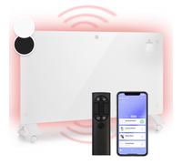 Convector Heater with Thermostat Timer 1500 W 50m² Convection Heater App White