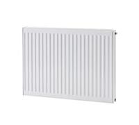 Convector Radiator 600mm x 800mm White Type 11 Flomasta Radiators, 2595 BTU - Modern Convector Radiator With Compatible Cover White