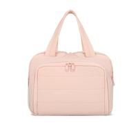 Convely Travelfree Toiletry Bag, Ultimate 4-in-1 Toiletry, Dry and Wet Separation Large Capacity Waterproof Organizer with Multiple Compartments (Pink)