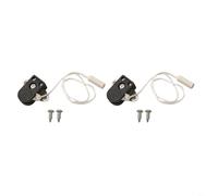 Convenient 2PCS Pull Switch with Cord for Lighting Control, 2A 250V, Compatible with Various Fixtures