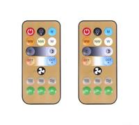 Convenient 2pcs Wireless Remotes for E27 Ceiling Fan Control Perfect for Home Use