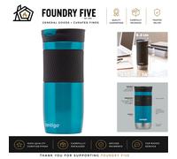 Convenient 470ml Byron SNAPSEAL Coffee Mug - Leak-Proof & Thermally Insulated