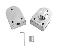 Convenient Access to Your Sliding Doors with a Sturdy U Shaped Lock Made of Stainless Steel