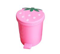 Convenient Bathroom Bin - Trash Can, 10x9x10.5cm Garbage Bin with Fruit Design, Trash Containers for Indoor Display, Home Accessory Garbage Basket, Bedroom Wastebasket for Daily Use