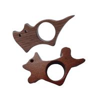 Convenient Compact Size Bookmarks 2 Thumb Book Pages Holderer Pet Cat Dog Design Creative by Sustainable Woodworkers