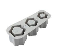 Convenient Ice Tray for Insulated Cups 3 Compartment Ice Container Maker Ice Mold Epoxy Resin Jewelry Making Tool