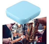 Convenient Reed Storage Box for Saxophone and Clarinet, Designed for Effective Moisturization and Care (Blue)