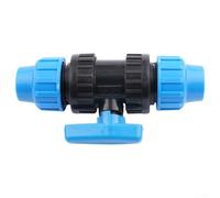 Convenient Screw Joint Fitting For PE Pipe Compression Water Clamp Connector(32mm x 32mm)