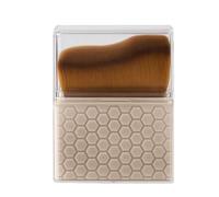 Convenient synthetic fiber makeup brush, angled flat head fashion makeup accessories for precise application
