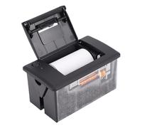 Convenient Upgrade Thermal Receipt Printer with 15.15m Paper Roll Length for Cash Registers, ABS Black 65.3 X 111.2mm Size