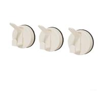 Convenient Vacuum Suction Cup Hooks for Bathroom, Kitchen, and Storage Solutions (3PCS White)