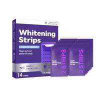 Convenient Whitening Strips, 14-Pack - 30-Minute Quick Treatment, Easily Integrate into Your Busy Life, Create a Confident, Bright White Smile