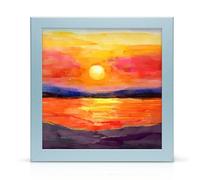 Convenient2you Picute/photo frames for Wall mount. Available in Silver, White, Black, Oak, dark Oak, and walnut wooden effects (60x60 cm, Silver)