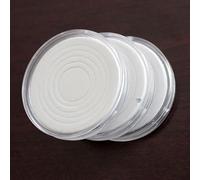 Conveniently Store Coins in 20pcs of Adjustable Round Cases Perfect for Tokens