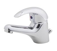 Conventional Bathroom Basin Mono Mixer TAP with POP-UP Waste Chrome, Single Lever Operation, Suitable for High & Low Pressure Systems, 1 in Pack