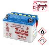 YUASA YB4L-B Battery without acid pack