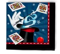 CONVER PARTY Magic 20 Disposable Napkins, 33 cm, Paper, Party Supplies, Children's Birthdays