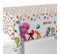 CONVER PARTY - Pocoyo & Nina Plastic Tablecloth - Pocoyo Birthday Decoration - Party Supplies - Children's Parties, Celebrations and Birthdays - 1 Unit - 120 x 180 cm