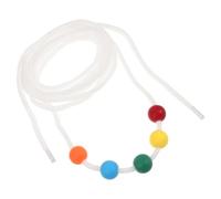 Convergence Eye Training Tool with Five Silicone Colored Beads 10.5ft | Portable Binocular Vision Therapy String, Improves Eye Teaming and Visual Accuracy, Suitable for Patients