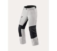 Revit Convergent H2O waterproof Motorcycle Textile Pants, silver/black, size Long M