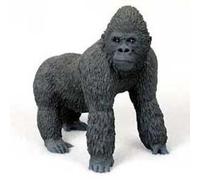 Conversation Concepts Gorilla Figurine, Animal, Stone, Black