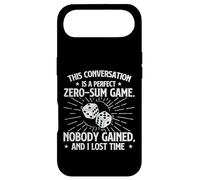 Conversation Zero-Sum Game - Sarcastic Joke Humor Sarcasm Case for iPhone Air