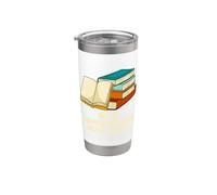 Conversations Read Books Introvert Quote Stainless Steel Insulated Tumbler