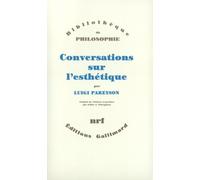 Conversations sur l'esthétique