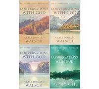 Conversations with God Series Books 1 - 4 Collection Set by Neale Donald Walsch (Book 1, Book 2, Book 3 & Book 4 Awaken the Species)
