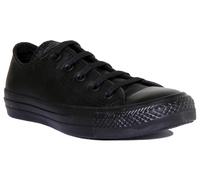 Converse Shoes (Trainers) ALL STAR LEATHER OX in Black 7