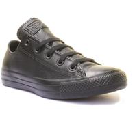 Converse 135253 Ct Half Low Black Mono Womens Trainer In Black UK 3 - 12