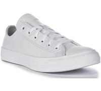Converse ALL STAR MONOCHROME CUIR OX White 6.5