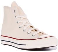 Converse Chuck 70 Hi Unisex Casual Trainers in Parchment - 5.5 UK