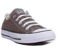 Converse Unisex's Chuck Taylor All Star Seasonal Ox' Low-Top Sneakers, Gray Charcoal, 3 UK