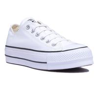 Converse 560251C Con Ct As Lift Ox Womens Trainer In White Black UK 2 - 9