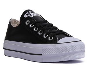 Converse 561680C A Ct As Lift Ox Platf Womens Trainer In White Black UK 3 - 8