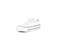 Converse 561680C Chuck Taylor All Star Leather Platform Women White/Black/White UK 8