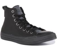 Converse A00762C CtAs Hi Unisex Canvas Trainers In Black Size UK 7 - 12