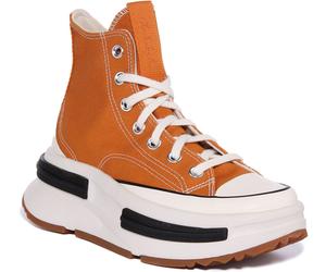 Converse A00853C Chuck Hi Unisex High Womens Trainers In Orange UK 3 - 7