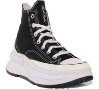 Converse A00868C Run Star Legacy CX Hi Unisex Trainer In Black White Size UK 3-8