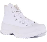 Converse A00871C Lugged 2.0 Hi Top Lace Up Womens Trainer White UK 3 - 8