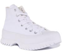 Converse Shoes (High-top Trainers) Chuck Taylor All Star Lugged 2.0 Foundational Canvas in White 6.5