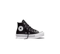Converse Shoes (High-top Trainers) Chuck Taylor All Star Eva Lift Leather Foundation Hi in Black 10 kid