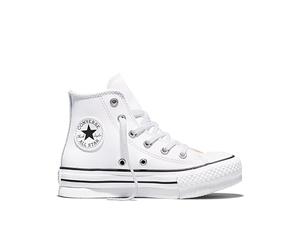 CONVERSE A01016C Chuck Taylor All Star EVA Lift Leather Men White/Natural Ivory/Black UK 13.5