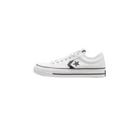 Converse A01607C Men's Star Player 76 Vintage Chevron Trainers, Vintage White/Black, 12 Women/10 Men