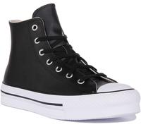 Converse A02485C CT All Star Eva Lift Hi Black White Junior UK 3 - 7